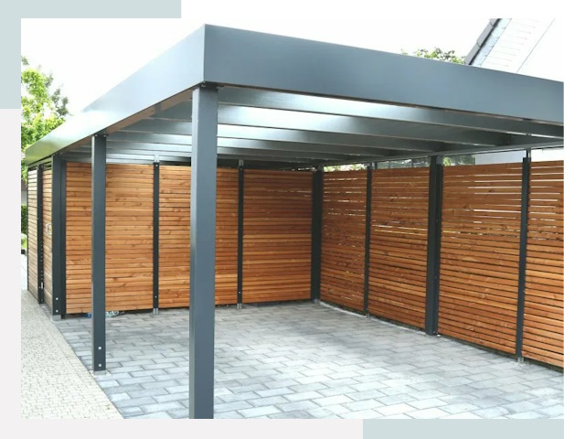 Навесы для парковки в Коломне