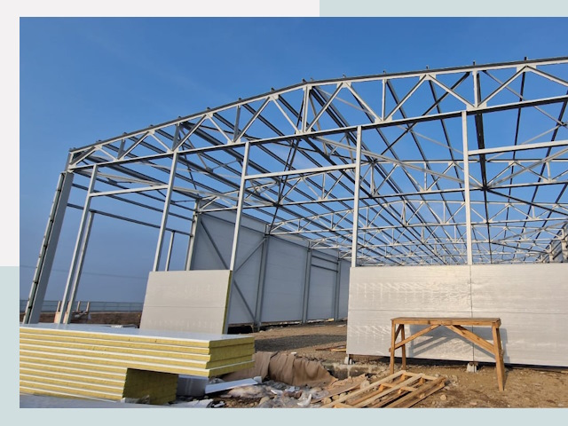 Утепленные ангары в Коломна от 608 руб. за м²