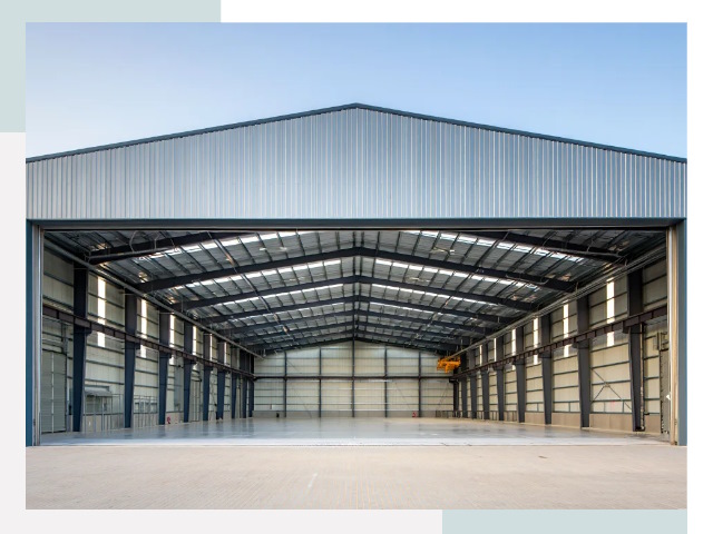 Большие ангары в Коломне