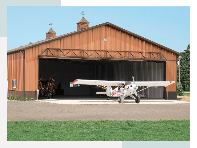 Ангары для самолетов в Коломне