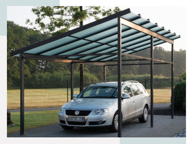 Навесы для автомобилей в Коломне