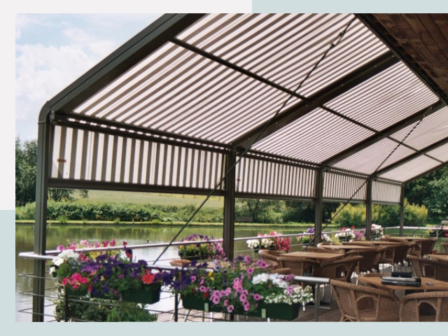 Элегантные навесы для кафе от 608 руб в Коломна