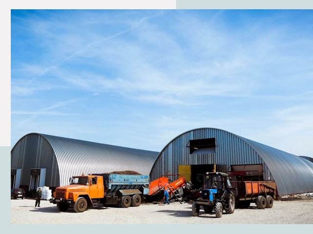 Ангары для спецтехники в Коломне